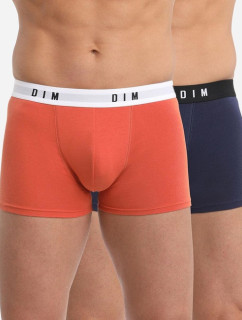 Pánské boxerky 2 ks DIM BOXER ORIGINAL 2x - DIM - oranžová