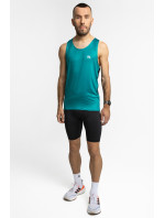 Sportovní top Rough Radical Aero Run Turquoise