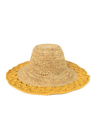 Dámský klobouk Art Of Polo Hat cz21156-3 Beige/Mustard