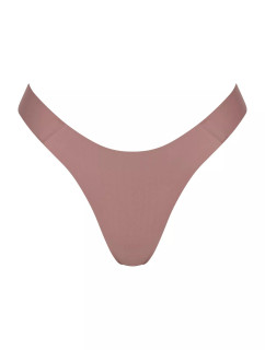 Dámská tanga ZERO Feel 2.0 Tiny tanga - BROWN - hnědé 1141 - SLOGGI