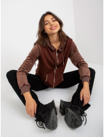 Mikina FA BL 8066.79 hnědá