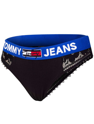 Tommy Hilfiger Jeans Tanga UW0UW03539BDS černá