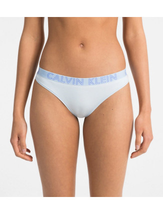 Dámské tanga QD3636E-TDX modrá - Calvin Klein