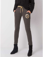 Tepláky RV DR 5992.71 tmavá khaki