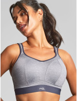 Sportovní podprsenka 7341B  Non Wired Bra charcoal marl šedá - Panache