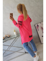 Rukávník s nápisem pink neon