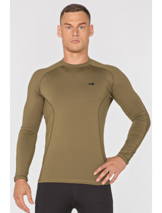 Tričko Rough Radical Fury Army Ls Khaki