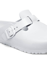 Birkenstock pánské dřeváky Boston Essentials EVA White zdravotní žabky regular wide (1002315)