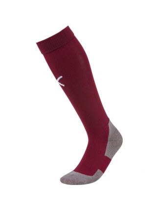 Pánské fotbalové ponožky Liga Socks Core 703441 09 burgundy - Puma