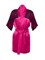 DKaren Housecoat Barbara Dark Pink