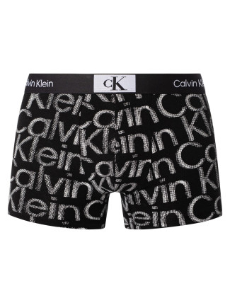 Pánské boxerky NB3403A GND černobílé - Calvin Klein