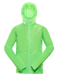 Pánská ultralehká bunda s impregnací ALPINE PRO BIK neon green gecko