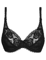 Dámská krajkovaná podprsenka s kosticí PLAYTEX FLOWER ELEGANCE UNDERWIRE BRA - PLAYTEX - černá