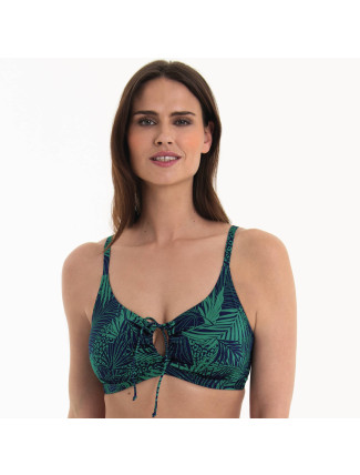 Style Sara Top Bikini - horní díl 8819-1 modro-zelená - RosaFaia