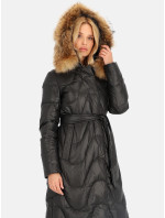 PERSO Coat BLH241005FR Černá barva