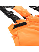 Dětské lyžařské kalhoty s membránou ptx ALPINE PRO OSAGO neon shocking orange