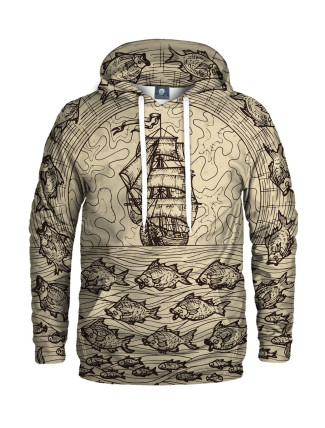 Aloha From Deer Sail Away Hoodie H-K AFD682 Beige