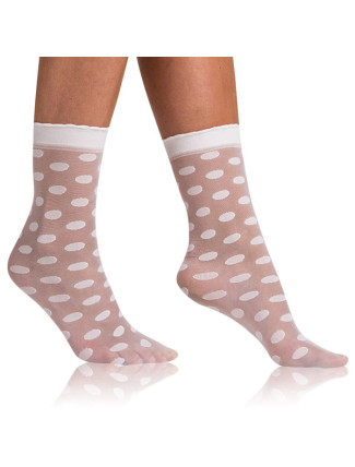 Dámské ponožky CHIC SOCKS - BELLINDA - bílá