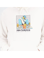 Mikina New Balance Hoops French Terry Hoodie M NBMT31588SST