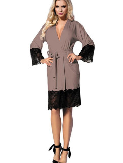 DKaren Housecoat Jasmin Cappuccino