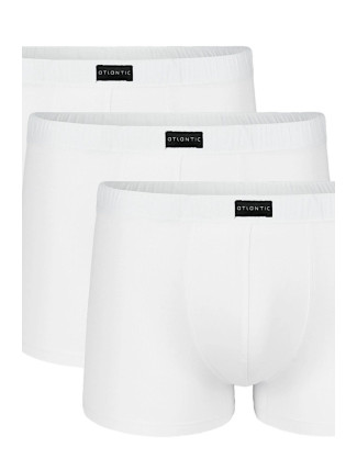 Pánské boxerky 007 white 3 pack - Atlantic