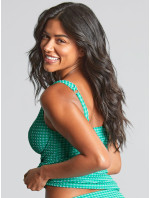 Swimwear Gingham Iris Balcony Tankini green gingham SW1744