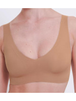 Dámská podprsenka ZERO Feel 2.0 Bralette - BROWN - hnědá 00CM - SLOGGI