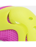 Nils Extreme H320 Pink/Lime Ochranná sada podložek velikost XL