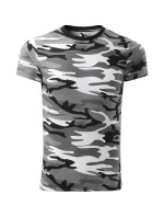 Camouflage tričko unisex camouflage gray