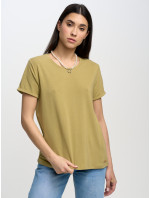 Big Star T-shirt_ss T-shirt 152290 Khaki 303