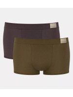 Pánské boxerky GO Natural Hipster C2P - BROWN - hnědé M004 - SLOGGI