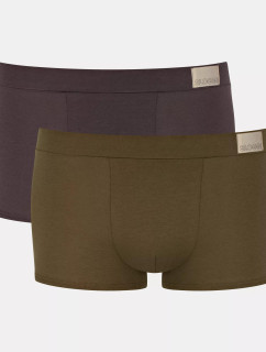 Pánské boxerky GO Natural Hipster C2P - BROWN - hnědé M004 - SLOGGI