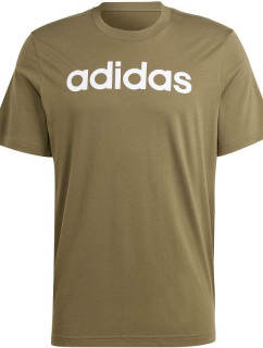 Tričko adidas Essentials Single Jersey s lineárním vyšívaným logem M IC9280