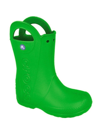 Dětské tmavě zelené boty Handle It 12803 - Crocs