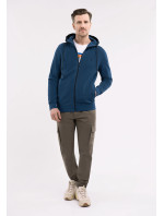 Mikina Volcano Hoodie B-Denmark Blue Melange