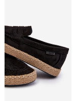 Pánské Eco Suede Espadrilky Big Star Black