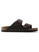 Dámské žabky Birkenstock Arizona Soft Footbed Oiled Leather Habana narrow (0452763)