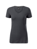 Action V-neck tričko dámské light anthracite