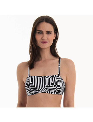 Style Bella Top Bikini - horní díl 8824-1 černá - RosaFaia