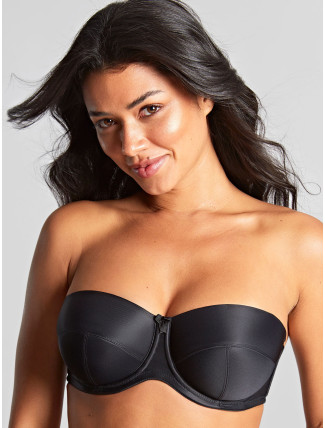 Podprsenka balkonetka Panache Evie Balconnet Strapless black 5320