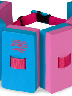 AQUA SPEED Vztlakový pás Duo Blue/Pink