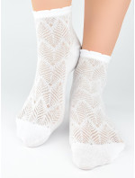 Ponožky Noviti SB118 Jacquard Leaf 35-42