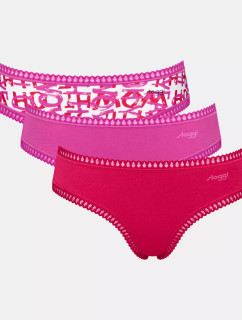 Dámské kalhotky GO Crush Hipster C3P - PINK - růžové M020 - SLOGGI