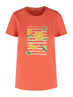 Volcano T-Shirt T-VALERY Coral