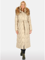 PERSO Coat BLH241005FR Béžová barva