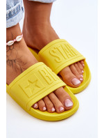 Women's Slippers Big Star HH274A040 Yellow