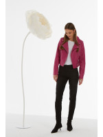 Monnari Bundy Pink Classic Biker Jacket Multicolor