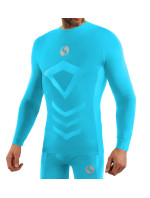 Sesto Senso Thermo Top s dlouhým rukávem CL40 Light Blue