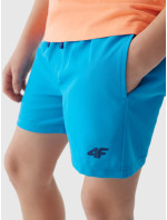 Chlapecké plážové šortky typu boardshorts 4F - modré