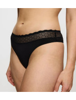 Dámská tanga Feel of Modal String 2P - BLACK - černá 0004 - TRIUMPH